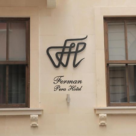 Ferman Pera Hotel Istanboel Buitenkant foto