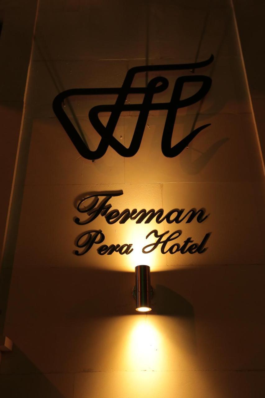 Ferman Pera Hotel Istanboel Buitenkant foto